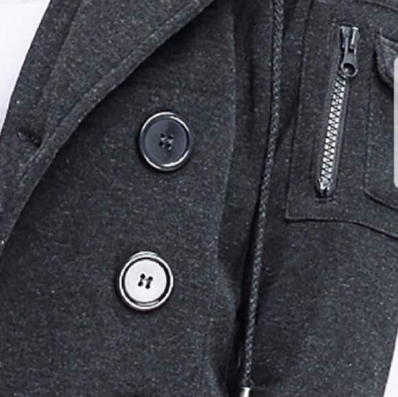 Last 1! Size Small! Charcoal Jacket - Picture 4 of 4